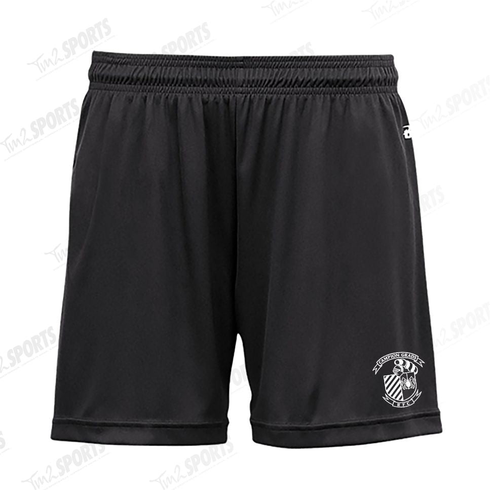 CAMP25- Ladies 5" Shorts - Black