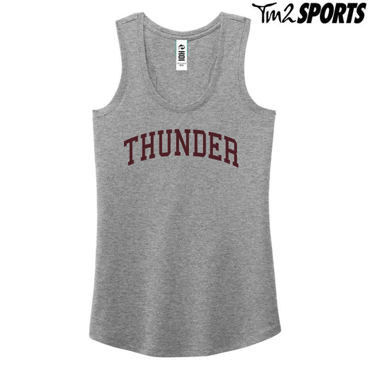 RTFAN25 - Ladies KOI Racerback Tank - Grey