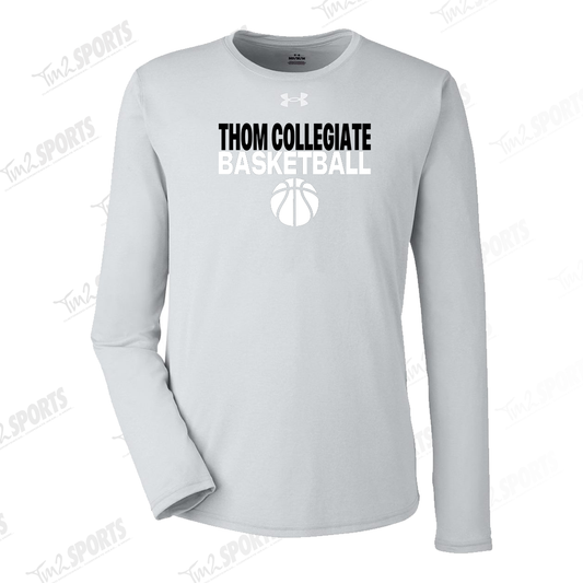 THATH25 - Under Armour Team Tech™ Long Sleeve T-Shirt - Grey