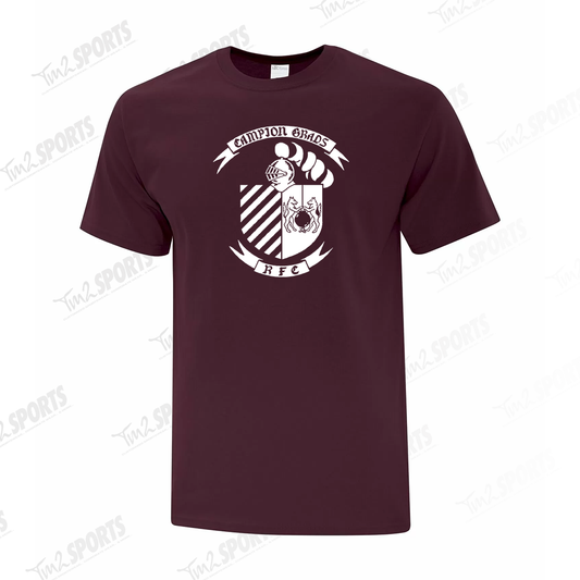 CAMP25 - Cotton Blend Tee - Maroon