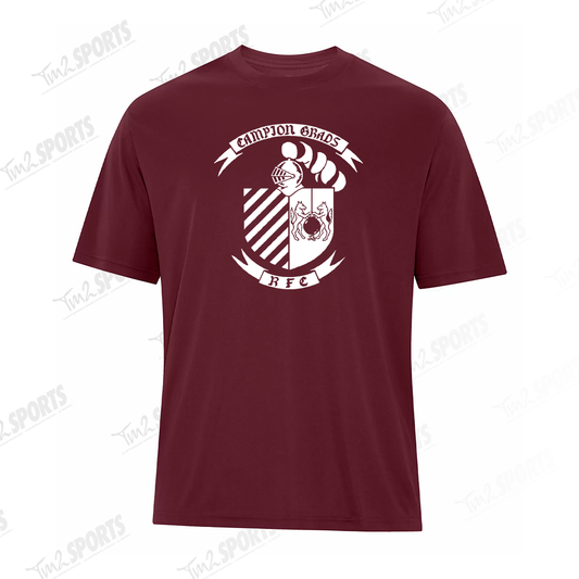 CAMP25 - Essential Performance Tee - Maroon