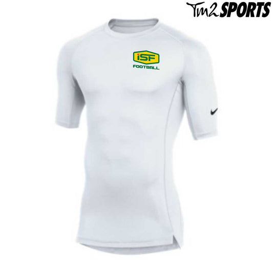 ISF2025 - Nike 1/2 Sleeve Compression - White