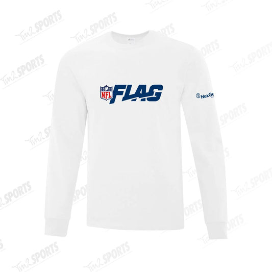 NFL25 - Cotton Long Sleeve Tee - White