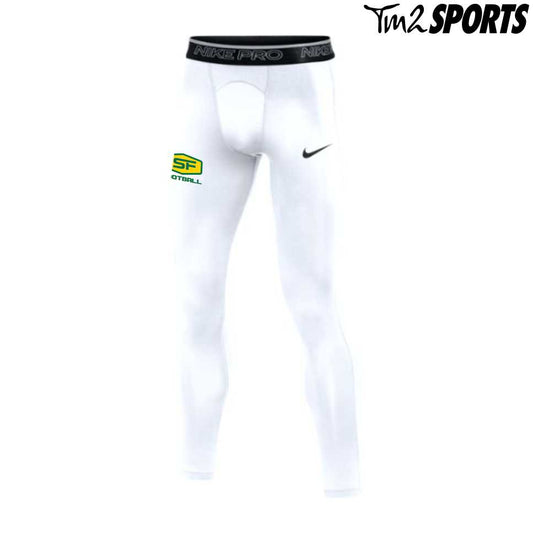 ISF2025 - Nike Full Length Compression Tights - White