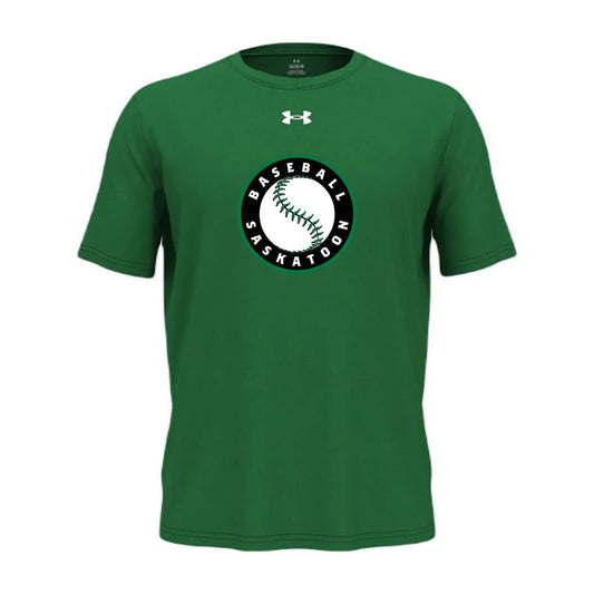 BBSK25 - Under Armour Team Tech T-Shirt - Kelly