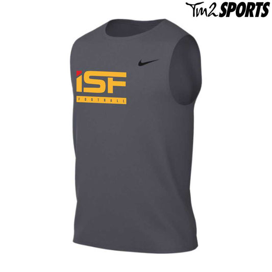 ISF2025 - NIKE Sleeveless Crew - Anthacite