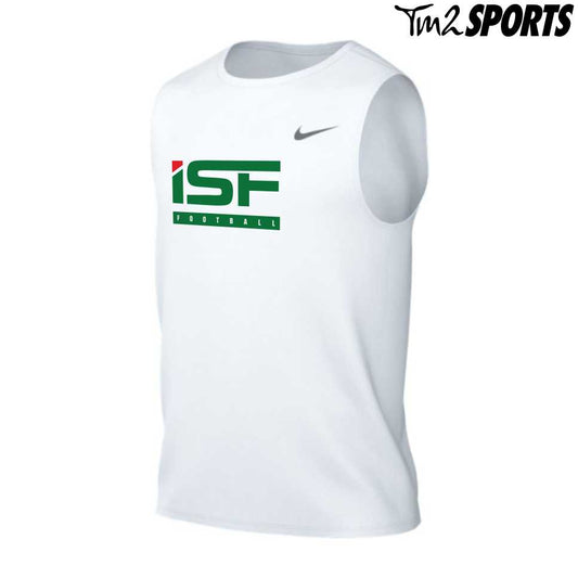ISF2025 - NIKE Sleeveless Crew - White