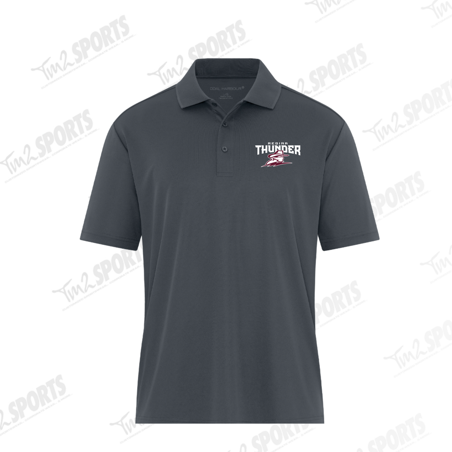 26RTFAN - Coal Harbour Everyday Snag Resistant Polo - Iron Grey