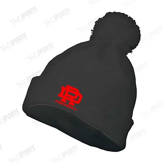 DFB25 - Pom Beanie - Black