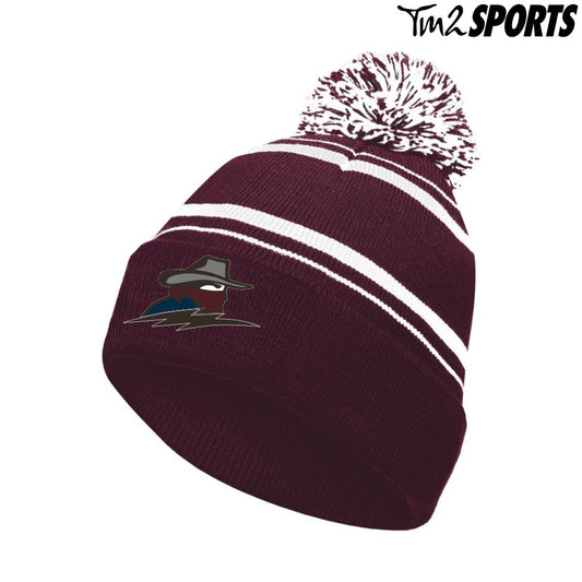 RTFAN25 - Homecoming Beanie - Maroon/White