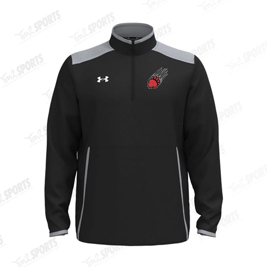 BFFB25 - Under Armour Motivate 3.0 Long Sleeve Half-Zip - Black