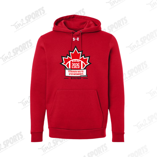 WOM26 - Under Armour Hoodie - Red