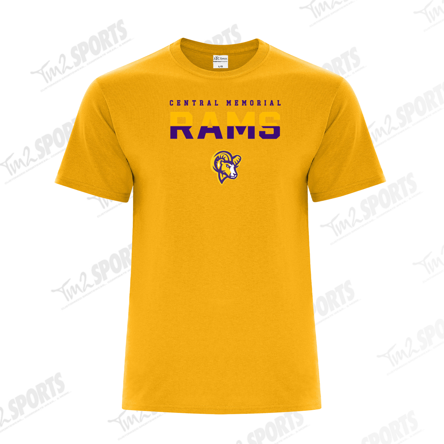CMHS26 - Everyday Cotton Blend Tee - Team Gold