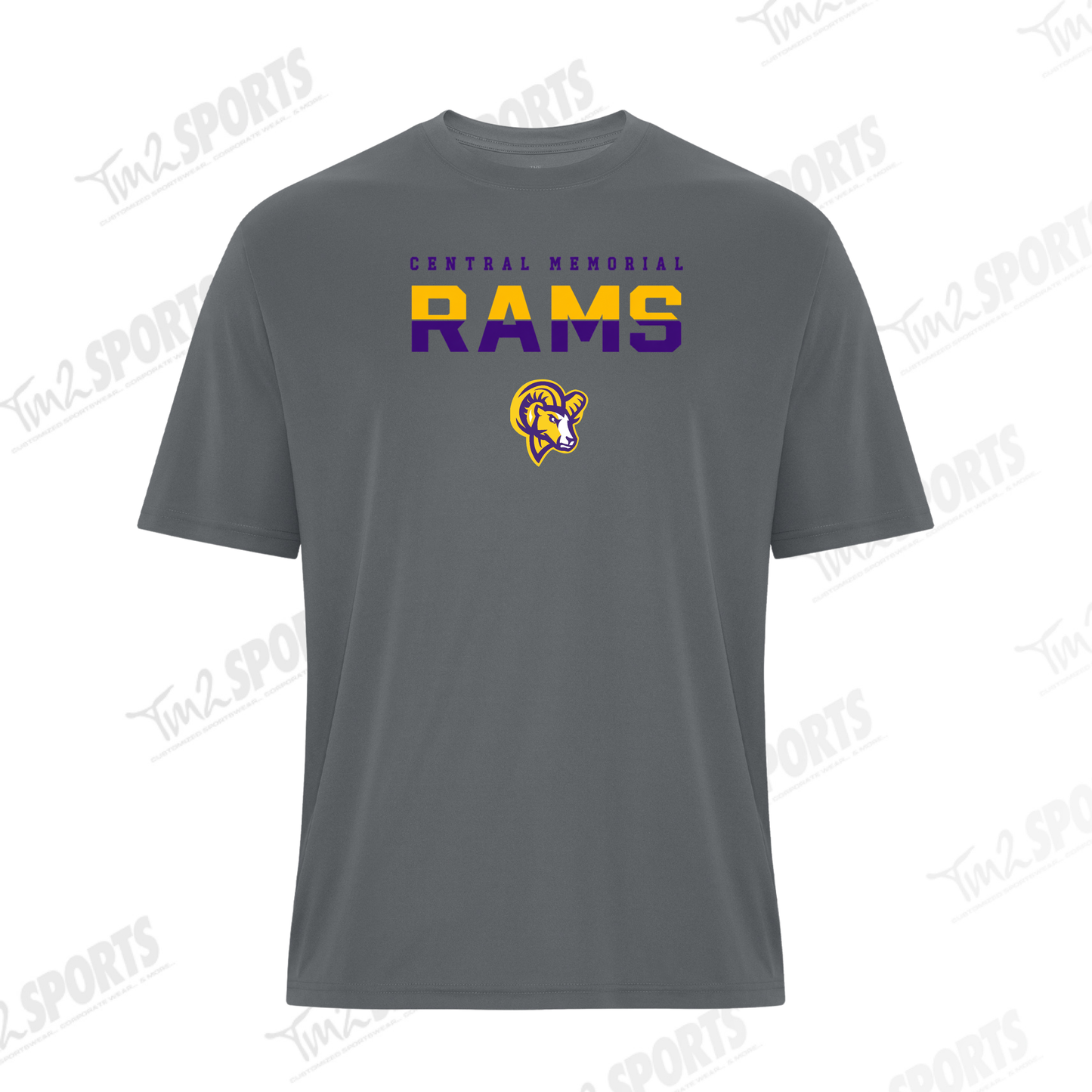 CMHS26 - Essential Performance Short Sleeve Tee - Grey