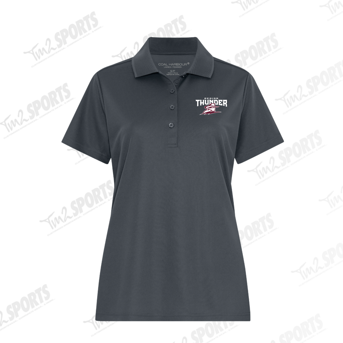26RTFAN - Coal Harbour Everyday Snag Resistant Polo - Iron Grey