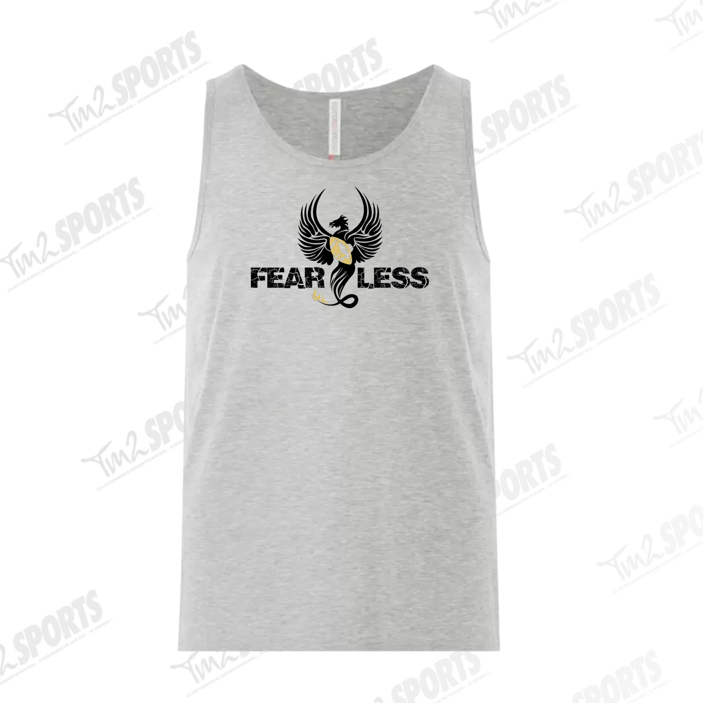 FEARP26 - Ring Spun Tank - Grey