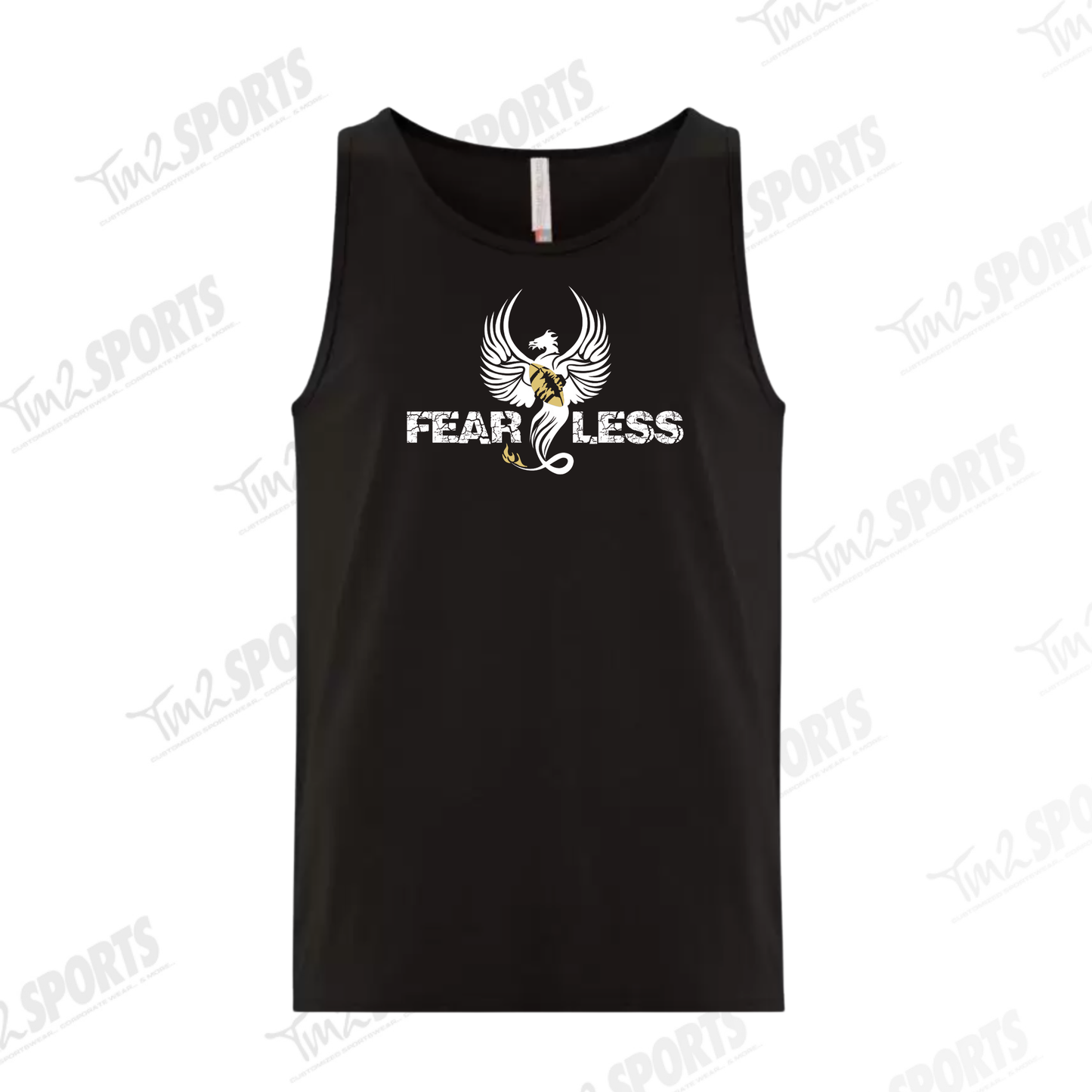FEARP26 - Ring Spun Tank - Black