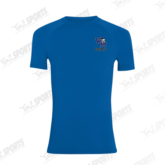 WMC26 - Hyperform Compression Short Sleeve Tee - Royal