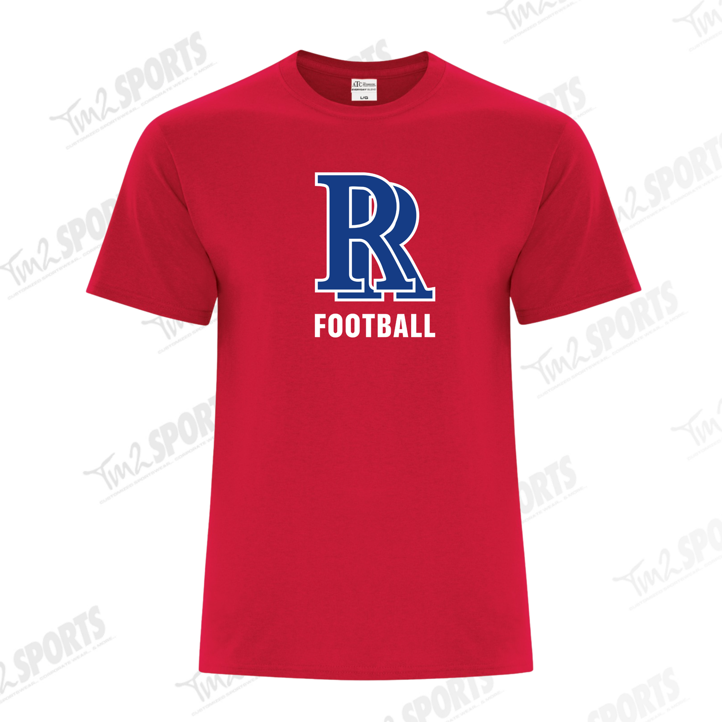 RIFF26 - COMPLIMENTARY - ONE PER PLAYER - Everyday Cotton Blend Tee - Red