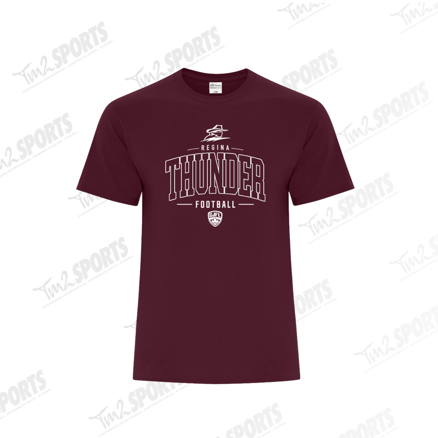 26RTFAN - *NEW HW* Cotton Blend Tee - Maroon