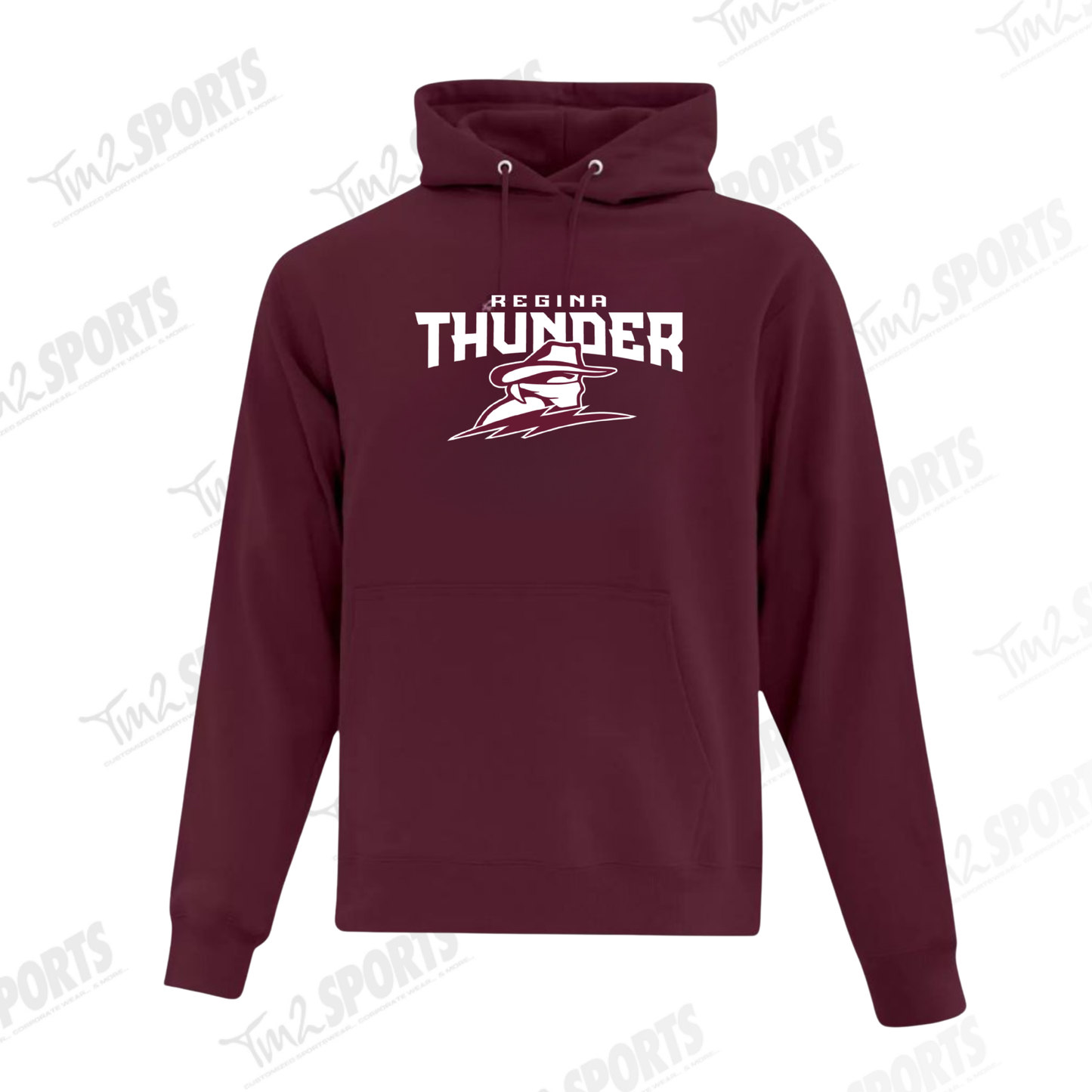26RTFAN - Fleece Hoodie - Maroon