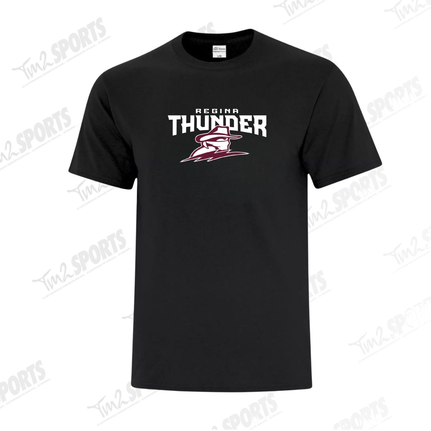 26RTFAN - Cotton Blend Tee - Black