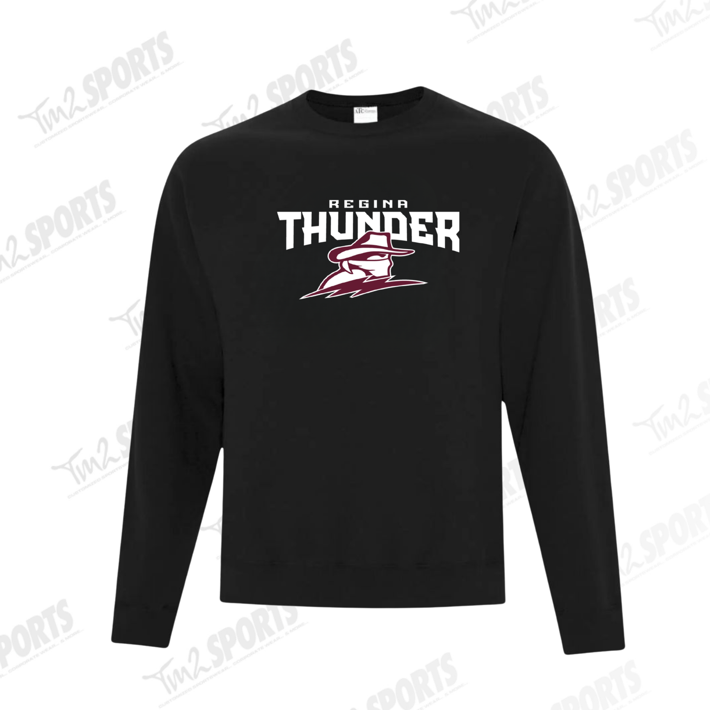 26RTFAN - Fleece Crewneck Sweatshirt - Black