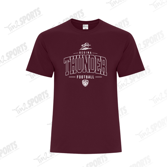 26RTFAN - *NEW HW* Cotton Blend Tee - Maroon