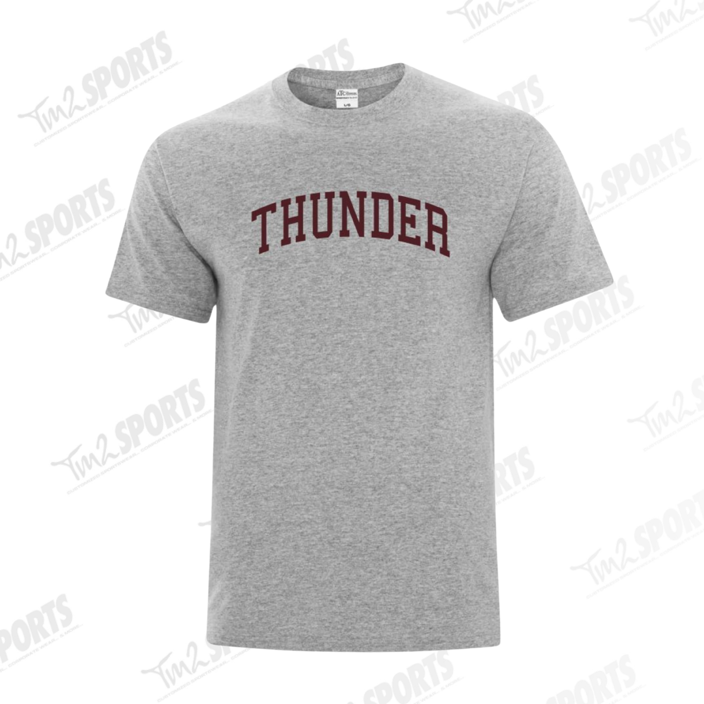 26RTFAN - Cotton Blend Tee - Grey