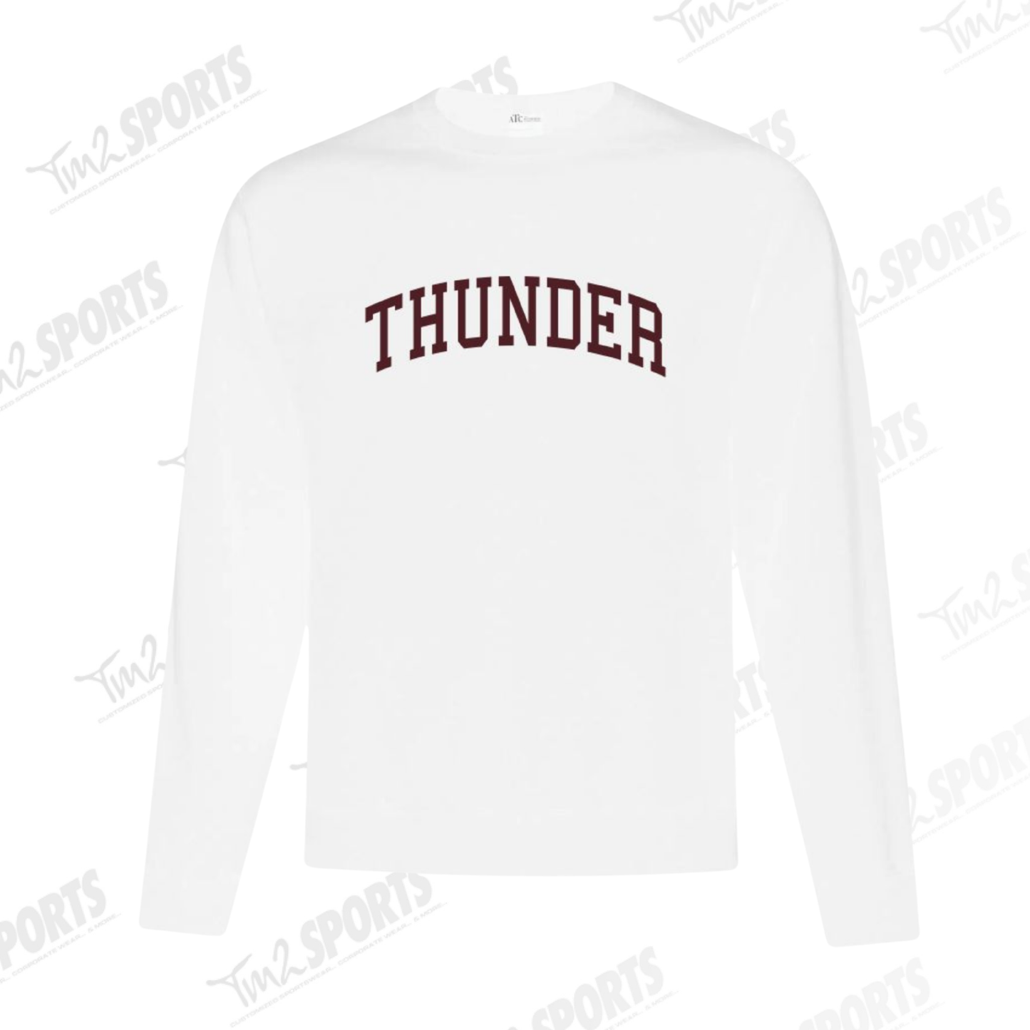 26RTFAN - Fleece Crewneck Sweatshirt - White