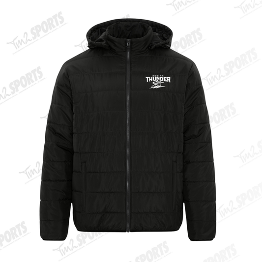 26RTFAN- DRYFRAME® Essential Hooded Insulated Jacket - Black
