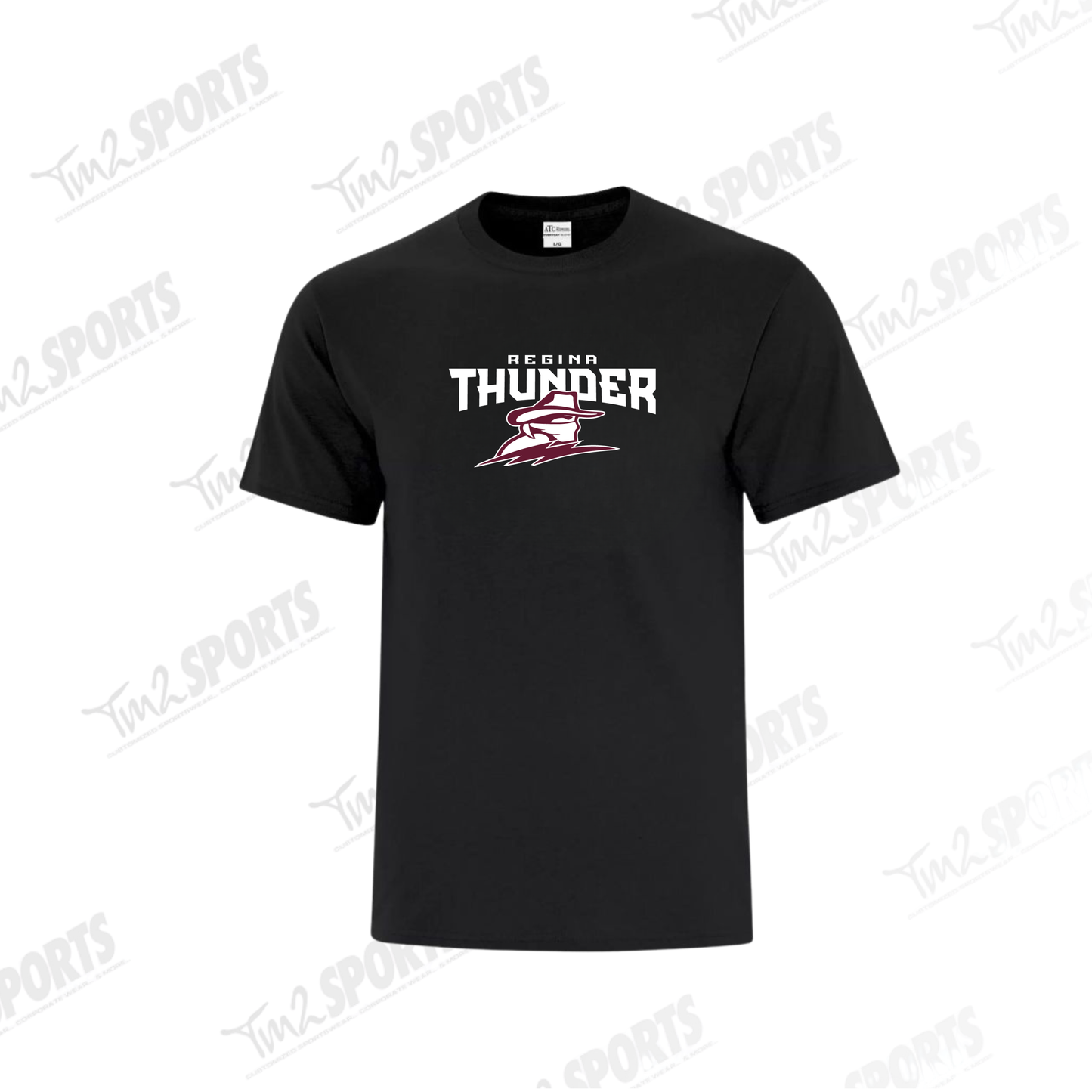 26RTFAN - Cotton Blend Tee - Black
