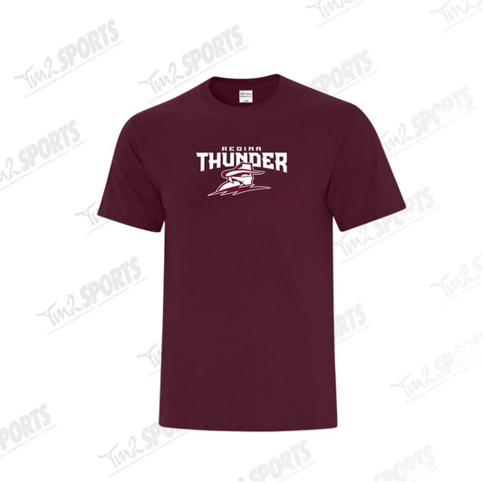 26RTFAN - Cotton Blend Tee - Maroon