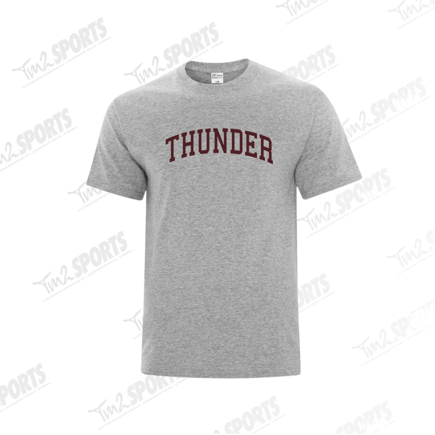 26RTFAN - Cotton Blend Tee - Grey