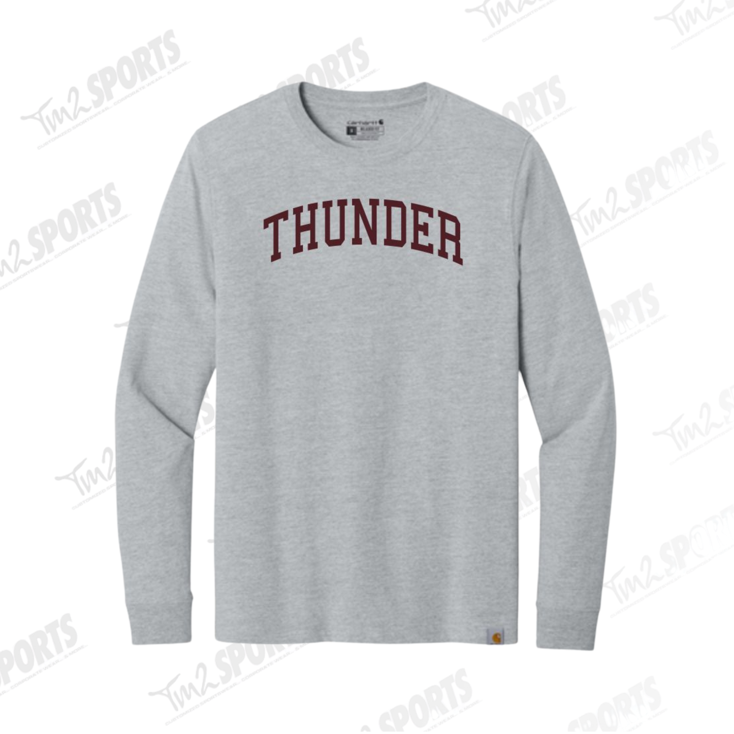 26RTFAN - Carhartt Long Sleeve Tee - Grey