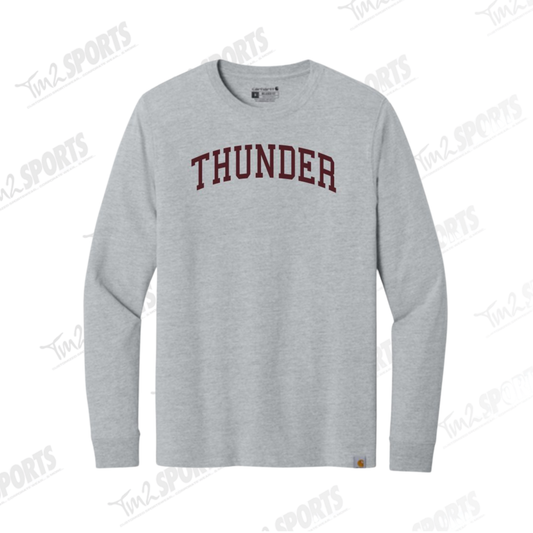 26RTFAN - Carhartt Long Sleeve Tee - Grey