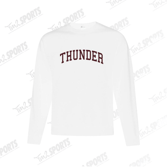 26RTFAN - Fleece Crewneck Sweatshirt - White