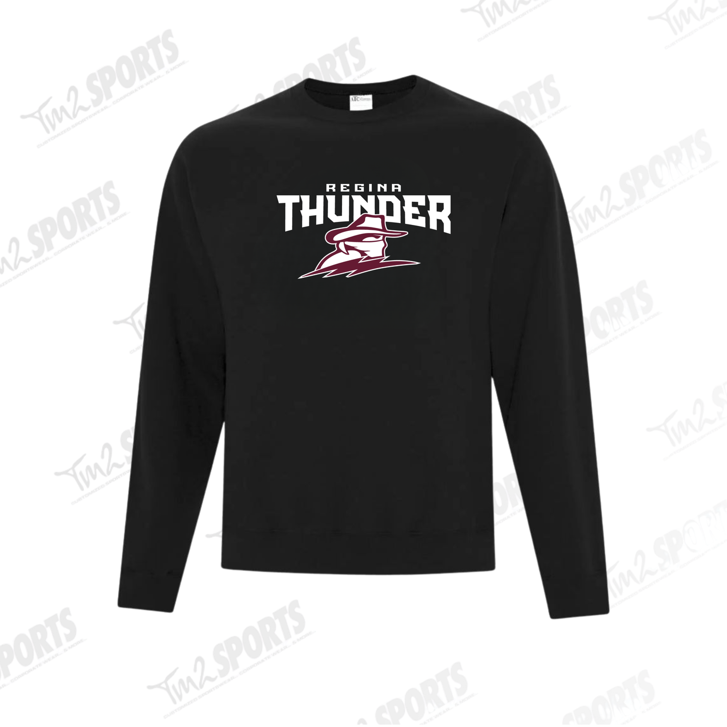 26RTFAN - Fleece Crewneck Sweatshirt - Black