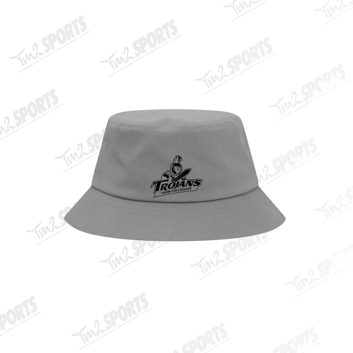 THOMS26 - Everyday Cotton Twill Bucket Hat - Grey