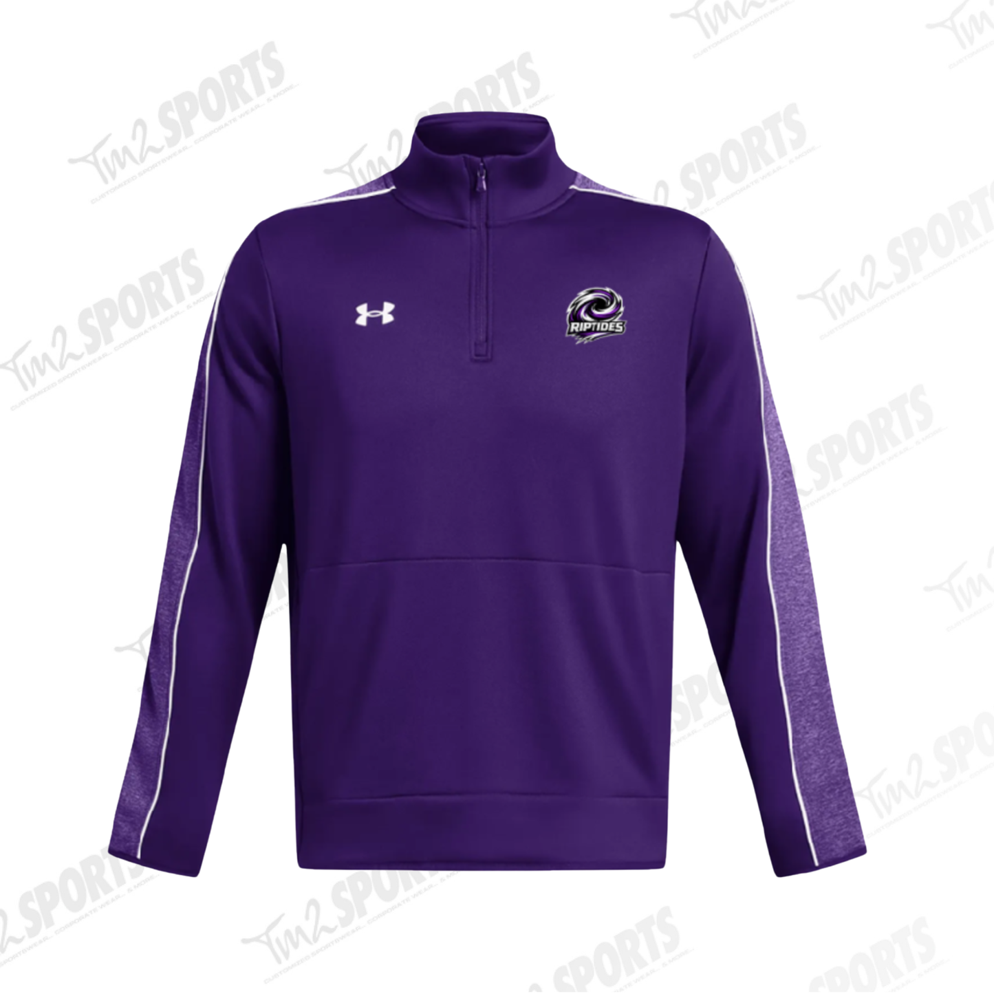 RIPT26 - Under Armour Command 2.0 1/4 Zip Pullover - Purple