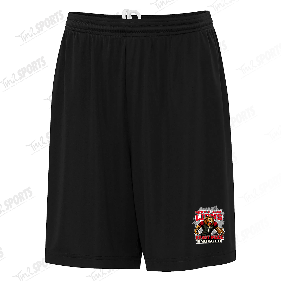 MJLI25 - Pro-team Pocketed Shorts - Black