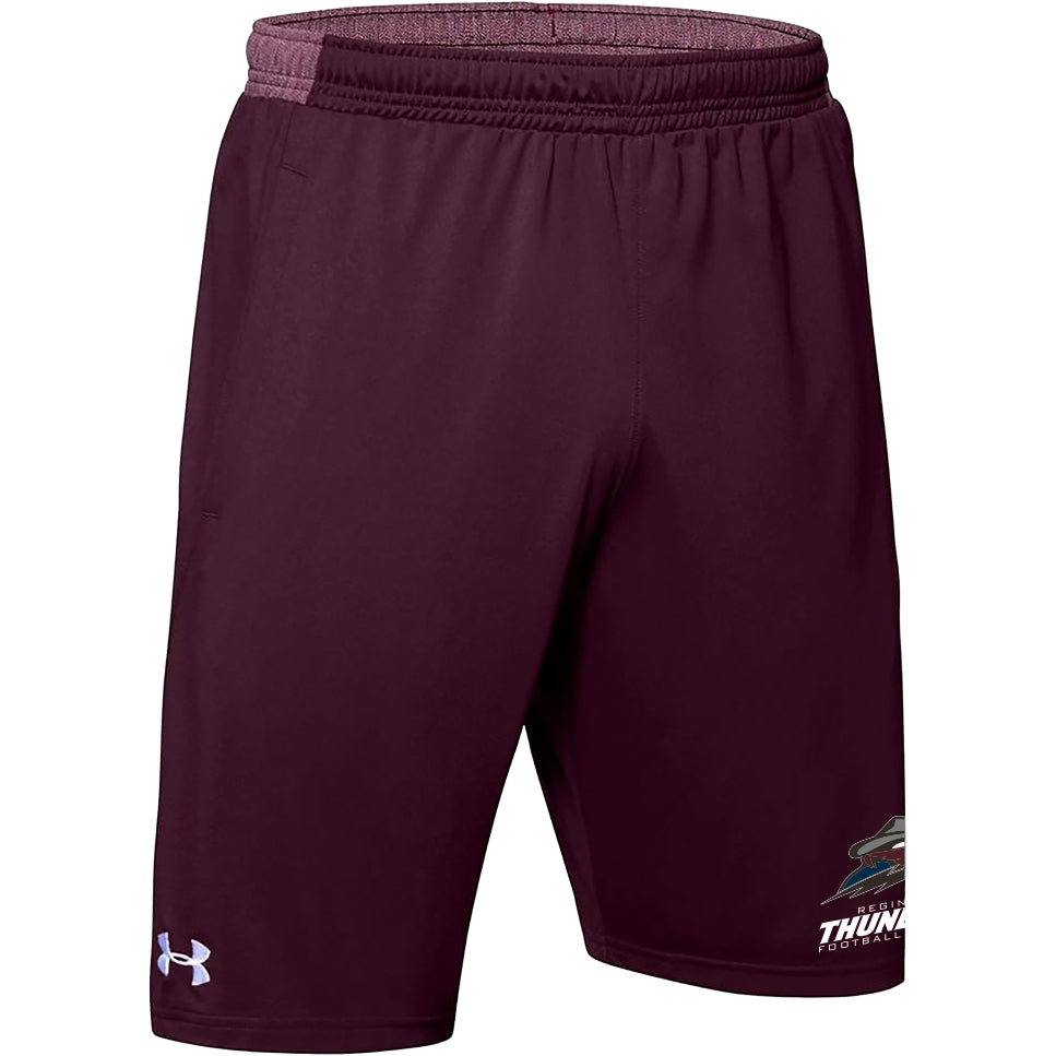 RTPLAY24 - Under Armour Pocketed Locker Shorts - Maroon