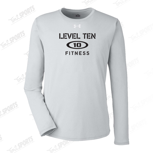 L10 - Under Armour Team Tech™ Long Sleeve T-Shirt - Grey