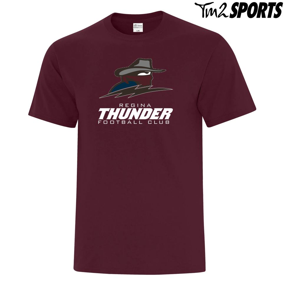 RTFAN25 - Cotton Blend Tee - Maroon