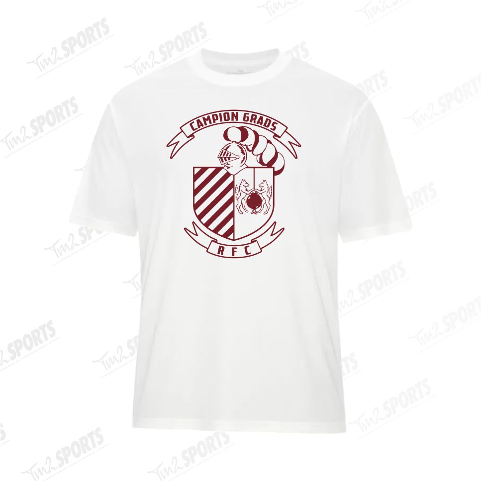 CAMP25 - Essential Performance Tee - White