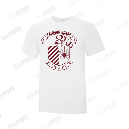CAMP25 - Cotton Blend Tee - White