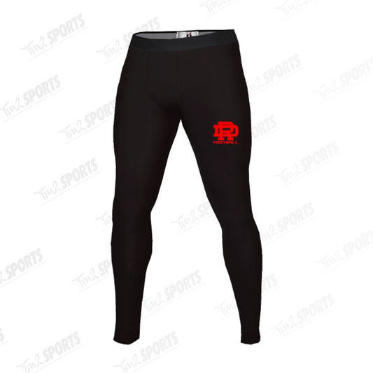DFB25 - Pro-Compression Full Length Tights - Black