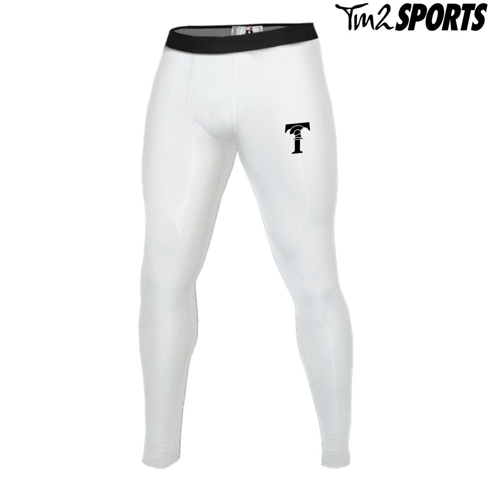 THOM25 - Pro-Compression Full Length Tights - White