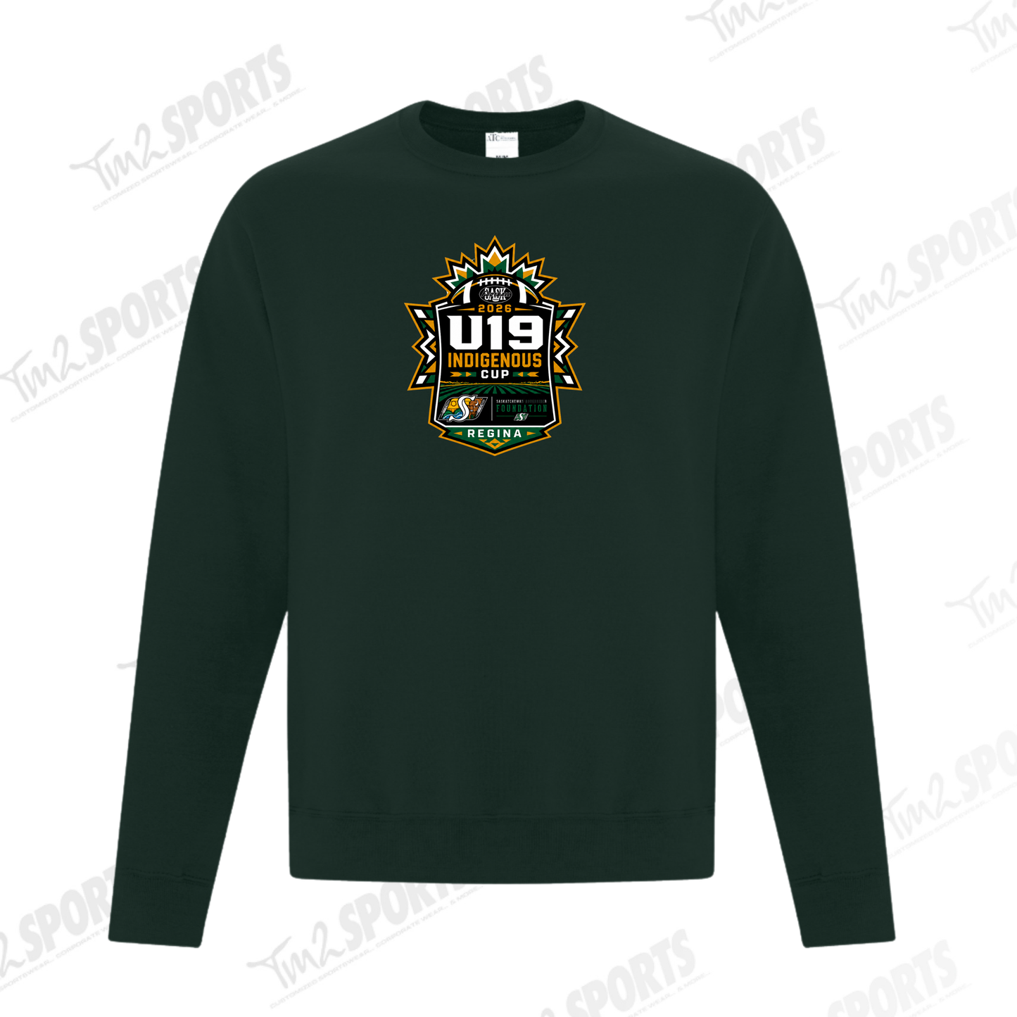 IND26 - Everyday Fleece Crewneck Sweatshirt - Dark Green