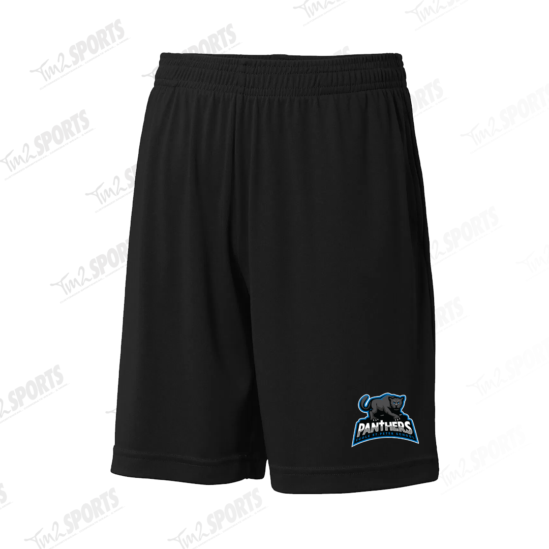 STSP25- Pro-team Pocketed Shorts - Black